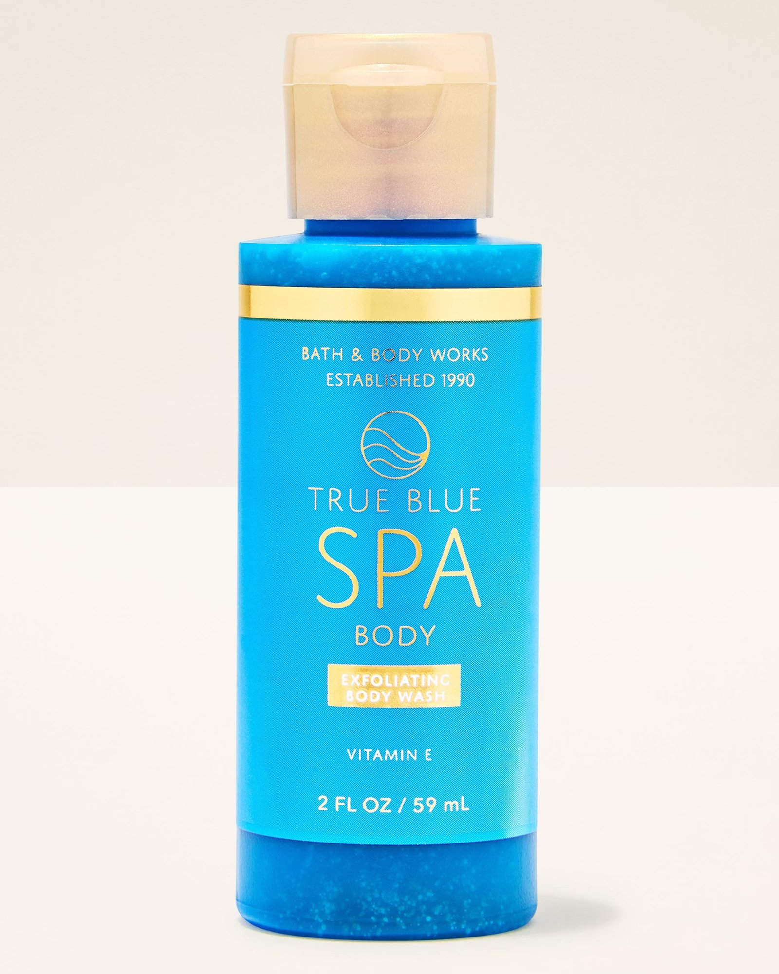 True Blue Spa Travel Size Exfoliating Body Wash