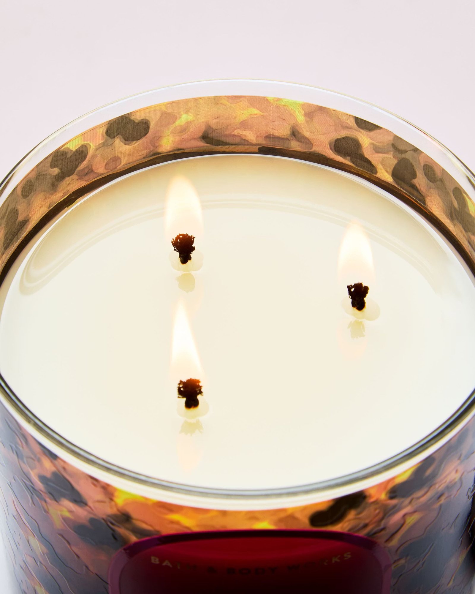 Mahogany Teakwood 3-Wick Candle - Image 5