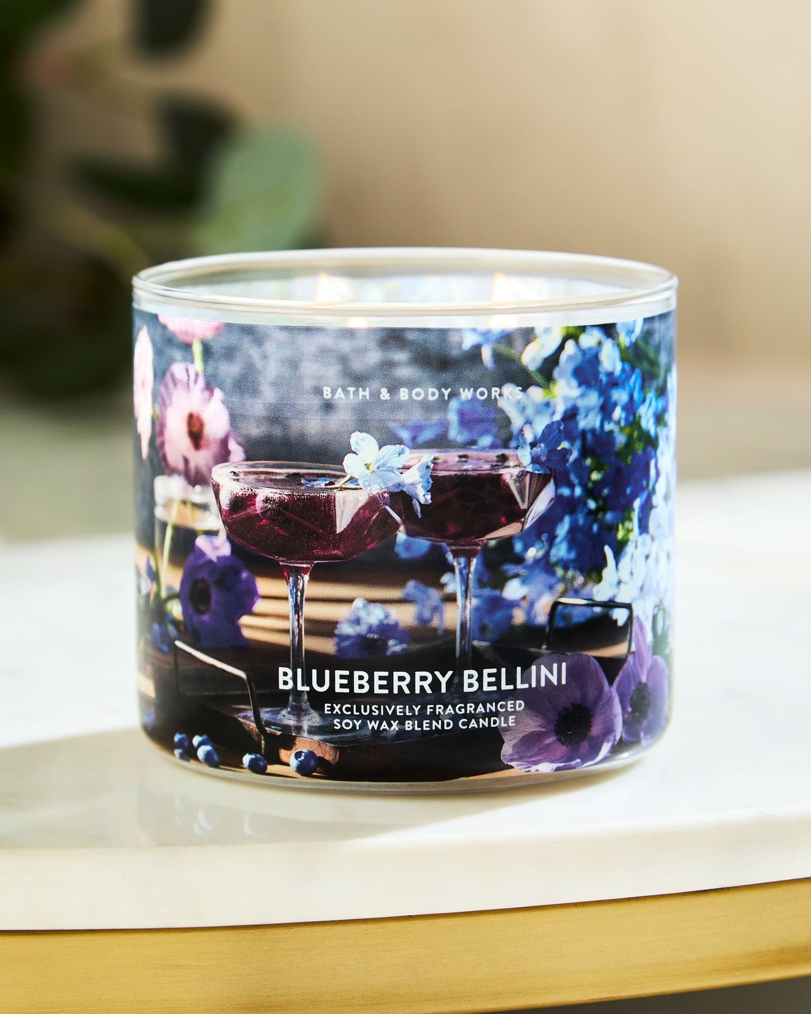 Blueberry Bellini 3-Wick Candle - Image 5
