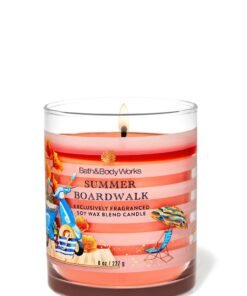 Summer Boardwalk Single Wick Candle