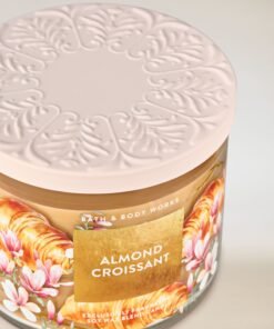 Alternative view of Almond Croissant 3-Wick Candle
