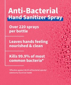 Alternative view of Peach Bellini Hand Sanitizer Spray