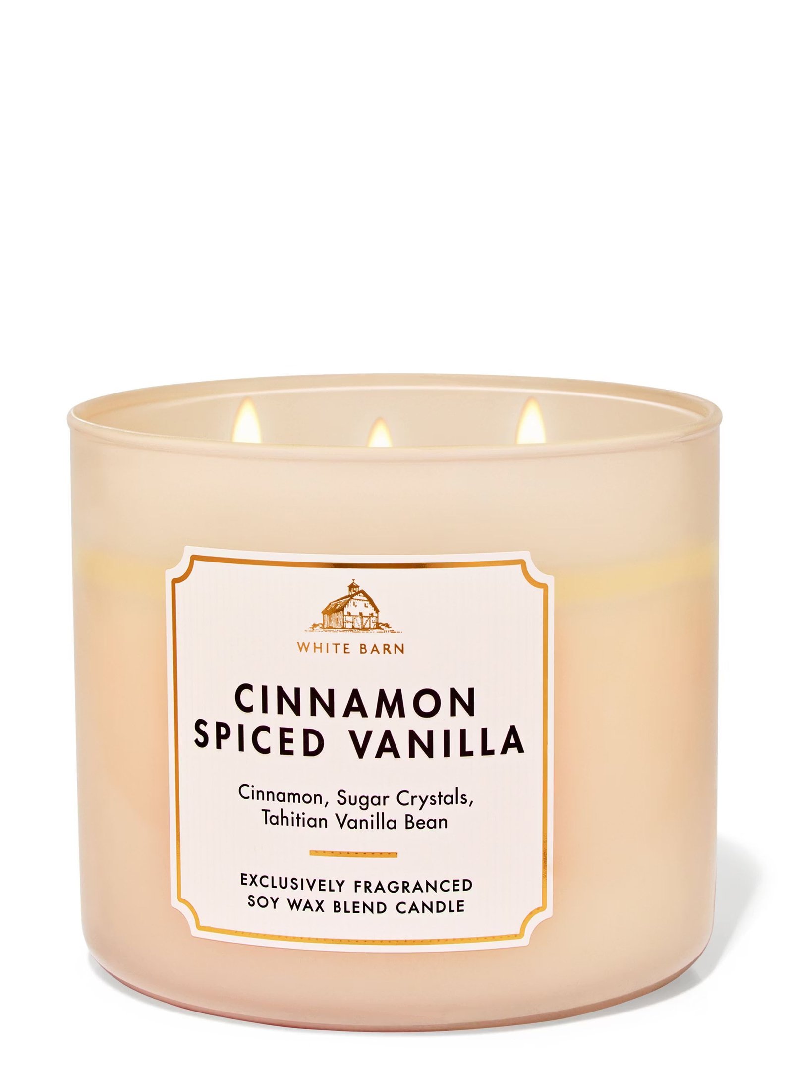 Cinnamon Spiced Vanilla 3-Wick Candle - Image 2