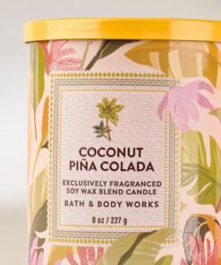 Alternative view of Coconut Piña Colada Single Wick Candle