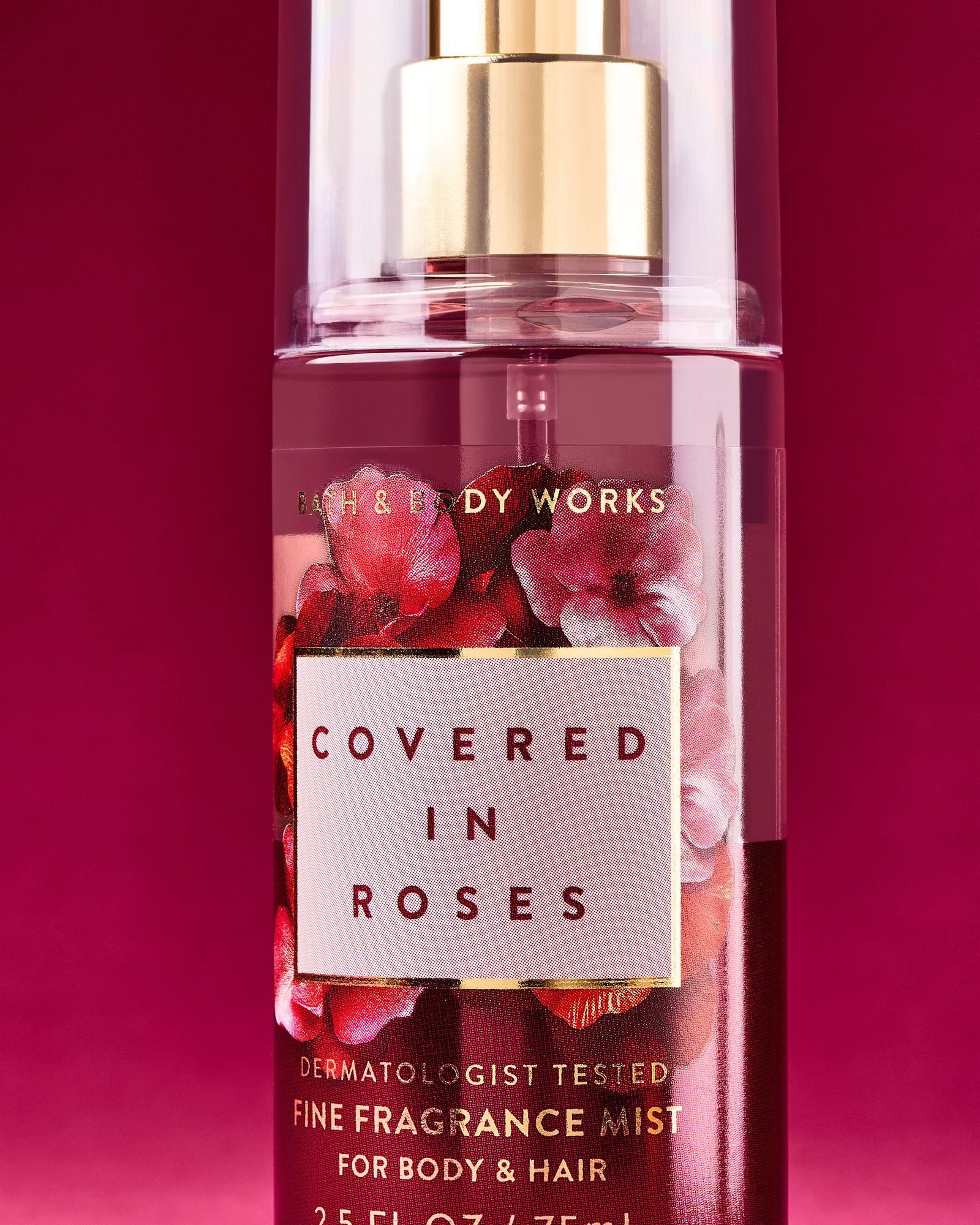 Covered In Roses Travel Size Fine Fragrance Mist - Image 2