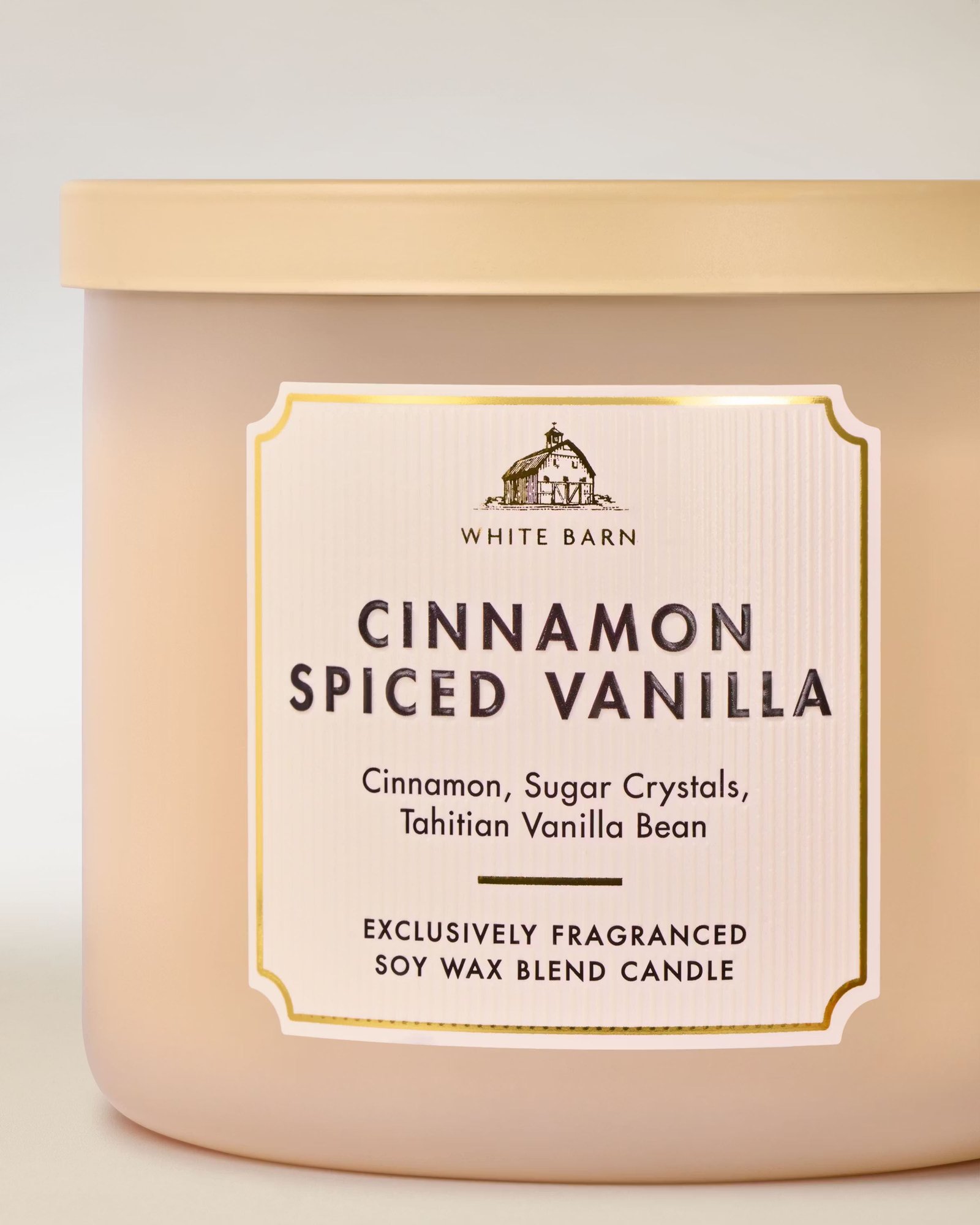 Cinnamon Spiced Vanilla 3-Wick Candle - Image 2