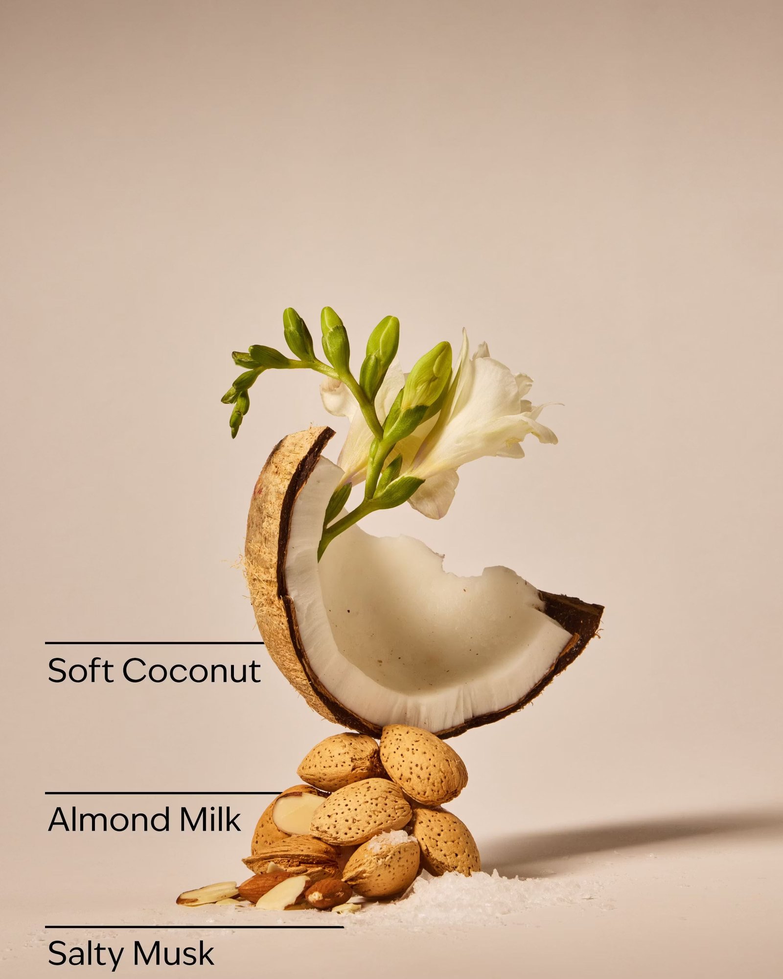 Coconut Linen Single Wick Candle - Image 3