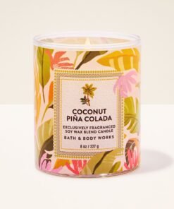 Coconut Piña Colada Single Wick Candle