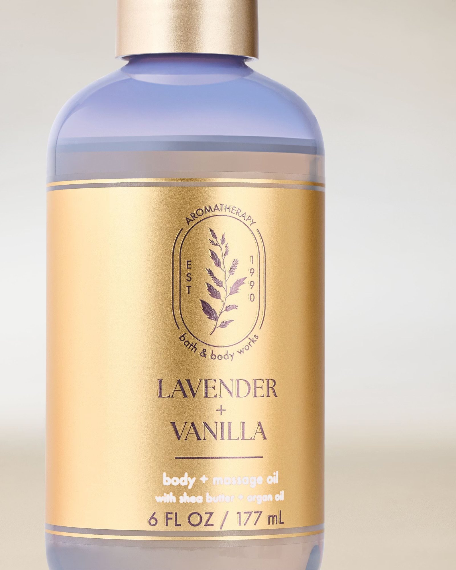 Lavender Vanilla Body and Massage Oil - Image 2
