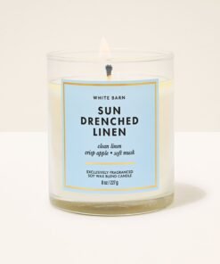 Sun Drenched Linen Single Wick Candle