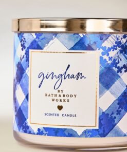 Alternative view of Gingham 3-Wick Candle