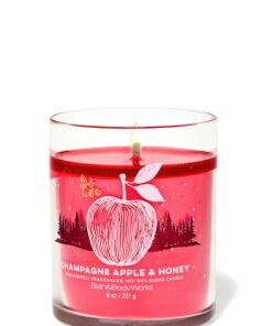 Champagne Apple & Honey Single Wick Candle
