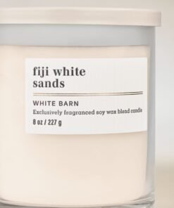 Alternative view of Fiji White Sands Single Wick Candle